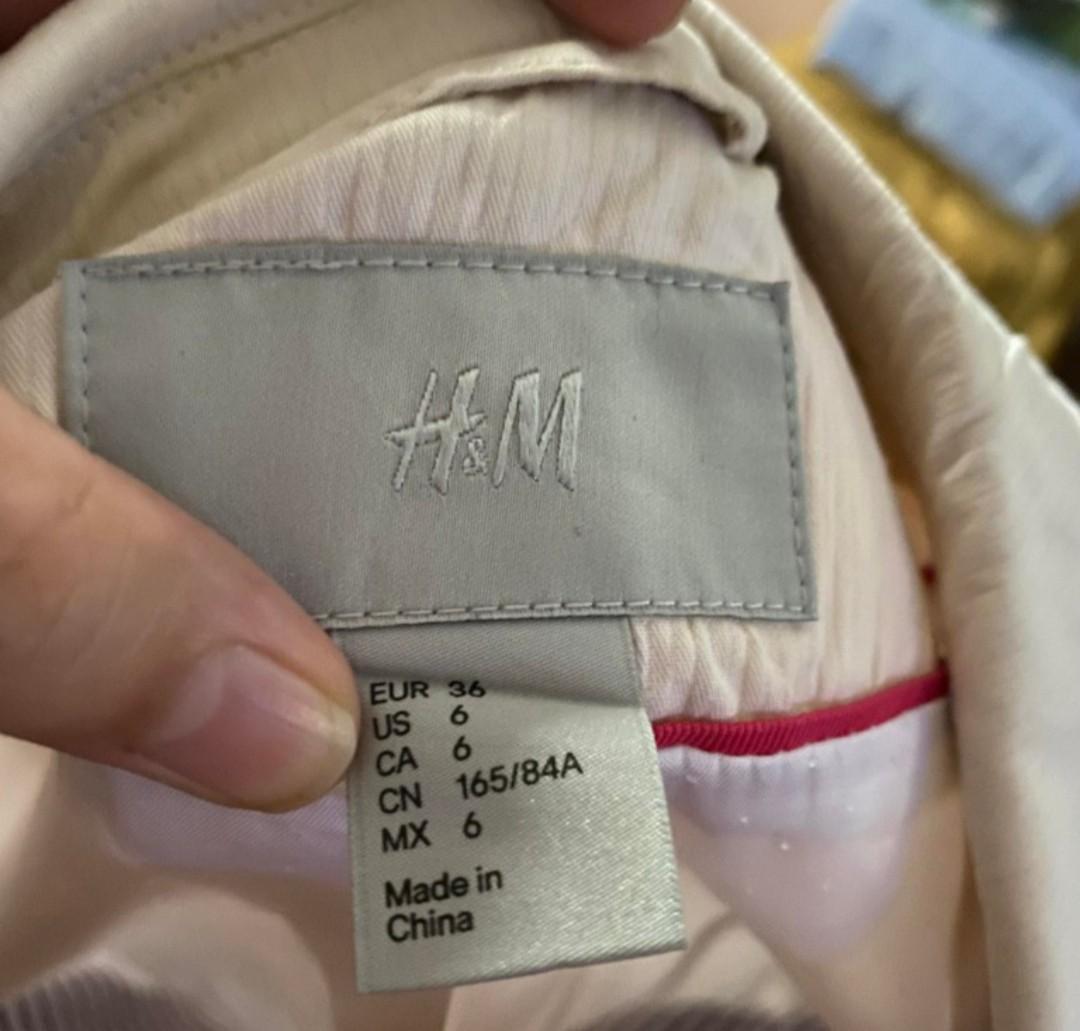 Hnm light pink coat women s fashion coats jackets and outerwear on