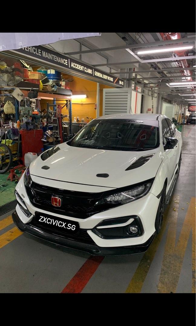 Honda Civic FC si bodykit / civicx FC 1 FC5 10th Gen SI front bumper