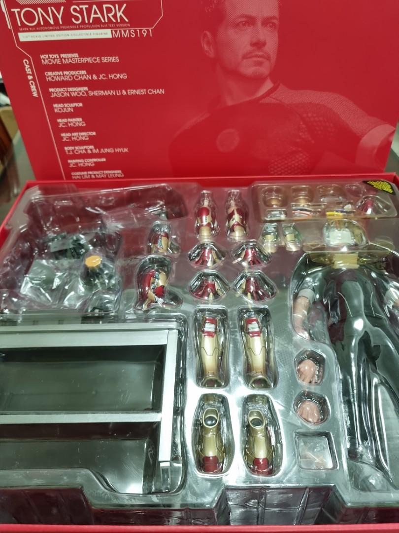 [Hot Toys Limited Edition] Ironman Tony Stark MMS191 1/6th Scale