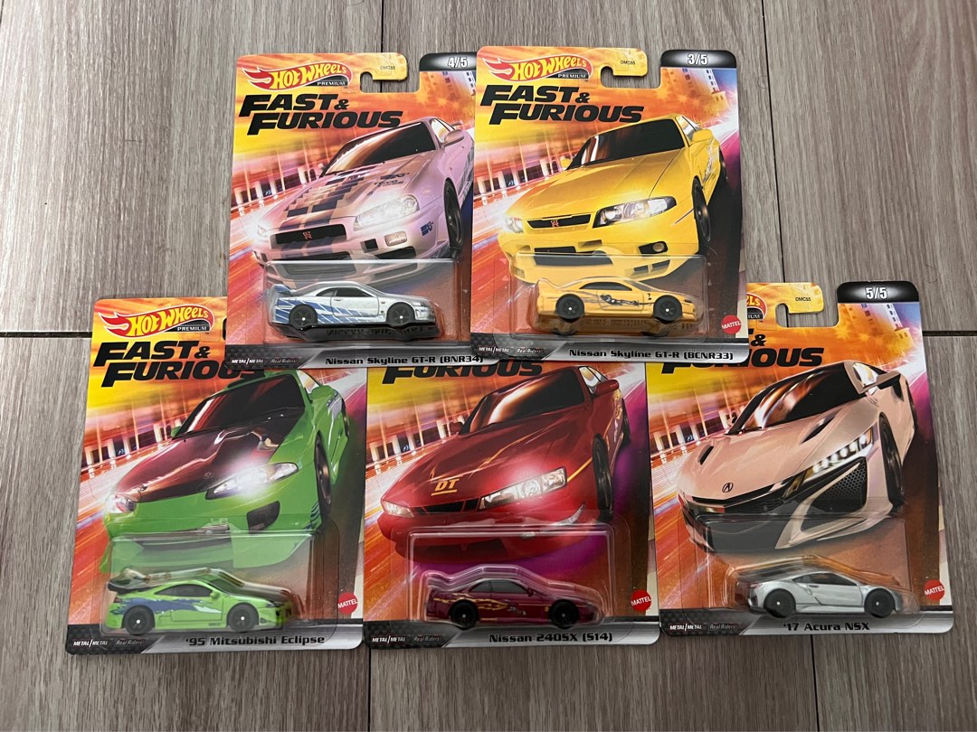 Hot wheels car culture fast and furious on sale