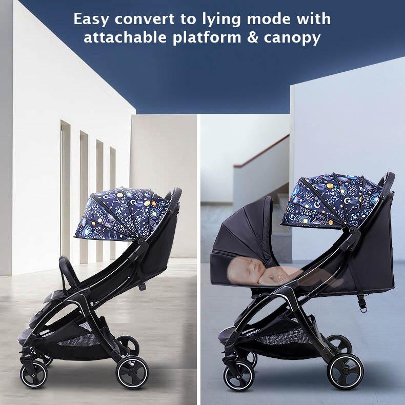 COOL KIDS Baby Stroller,Travel Stroller With Pop Out Sun
