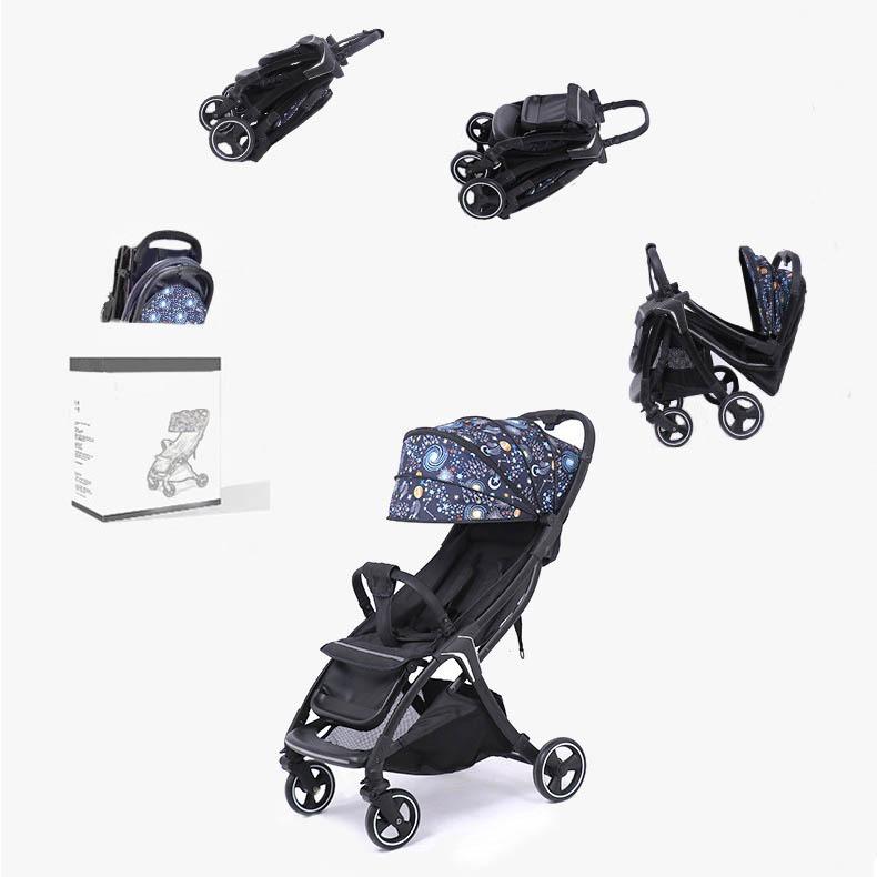 Baby stroller automatic folding Clearance