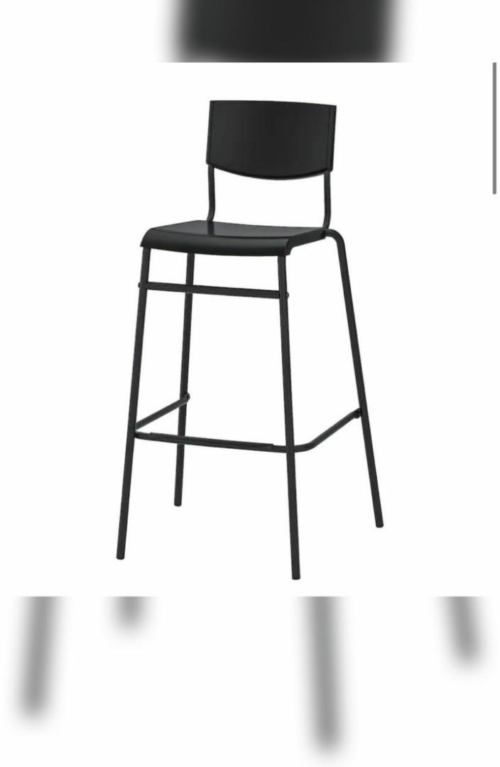 IKEA Bar Chair, Furniture & Home Living, Furniture, Chairs on Carousell
