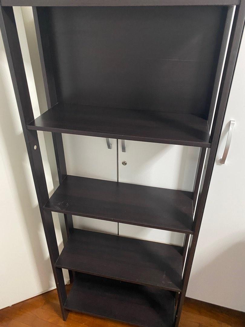 Ikea Bookshelf Black Laiva, Furniture & Home Living, Furniture
