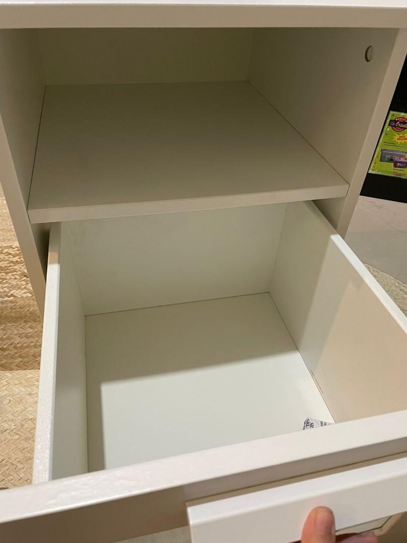 Ikea Brimnes Nightstand, Furniture & Home Living, Furniture, Shelves