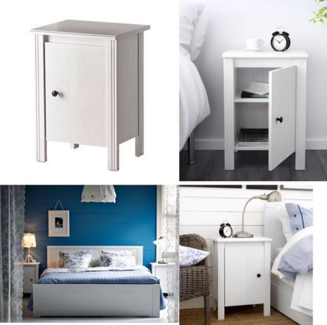 Ikea BRUSALI Bed side table, Furniture & Home Living, Furniture, Tables