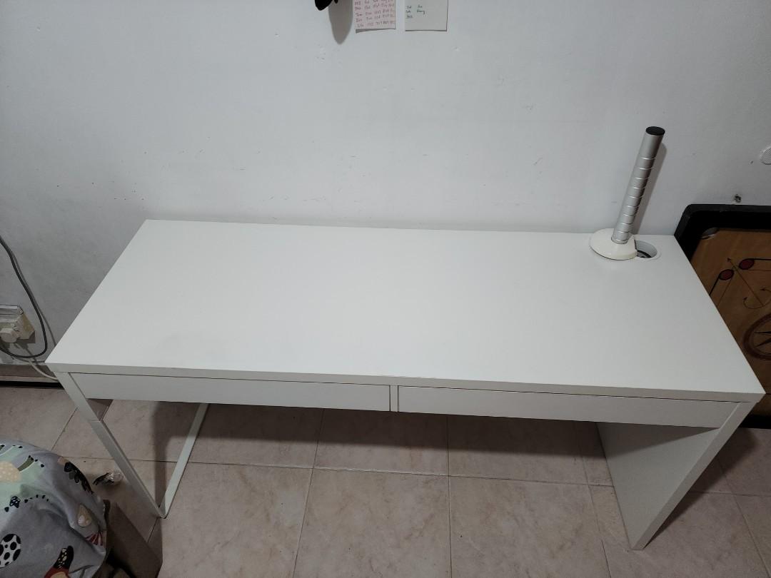 IKEA computer table, Furniture & Home Living, Furniture, Tables & Sets