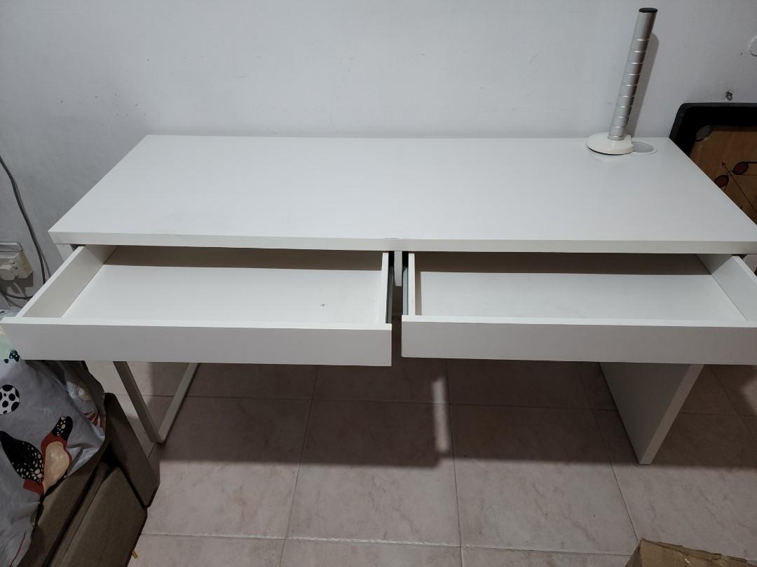 IKEA computer table, Furniture & Home Living, Furniture, Tables & Sets