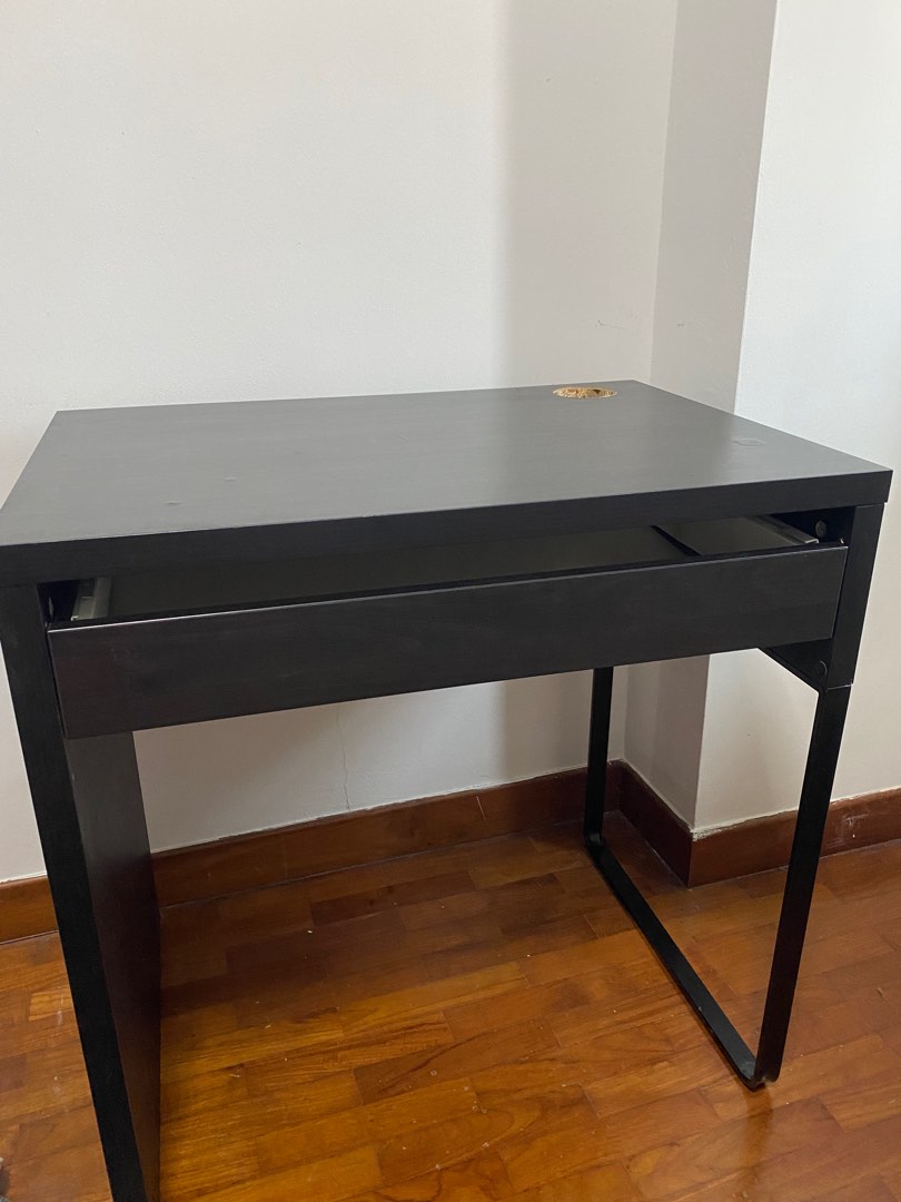 Ikea Desk Black Micke, Furniture & Home Living, Furniture, Tables