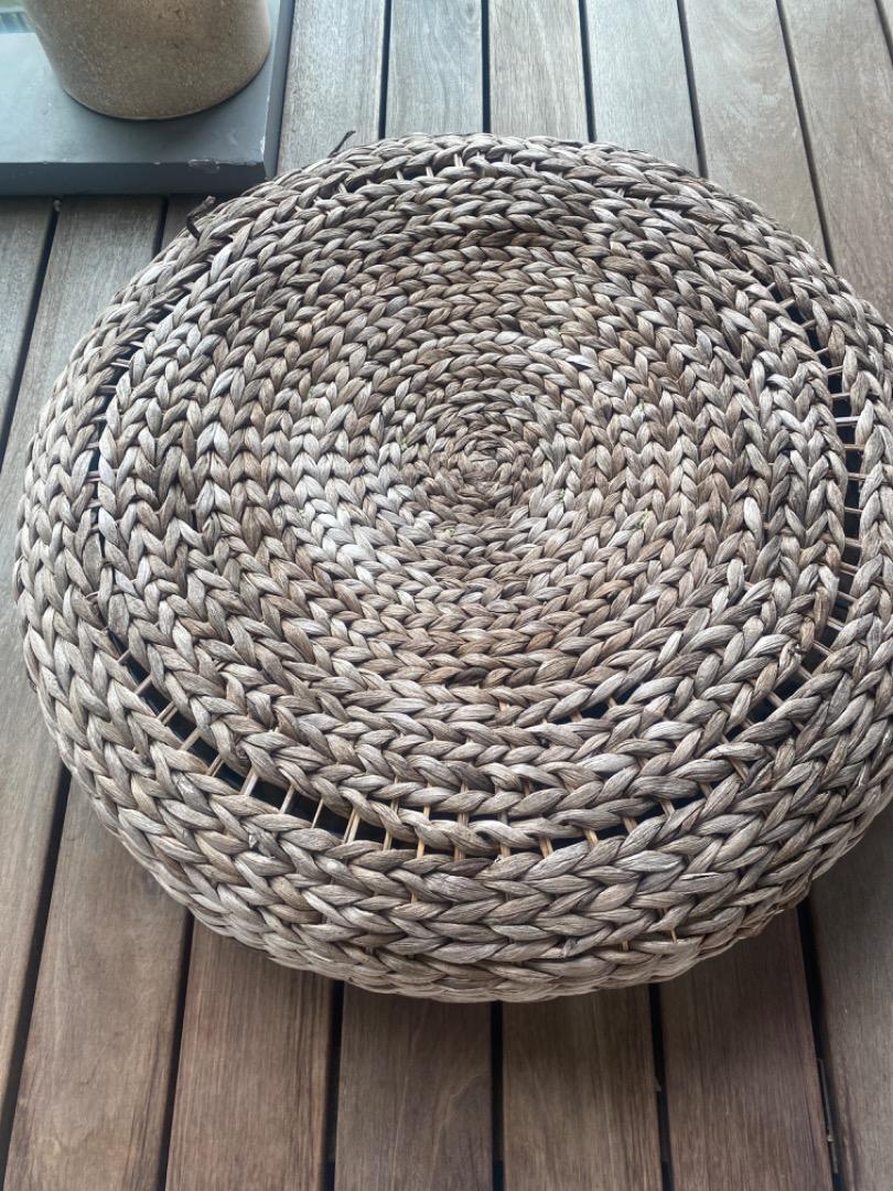 IKEA footstool, Furniture & Home Living, Outdoor Furniture on Carousell