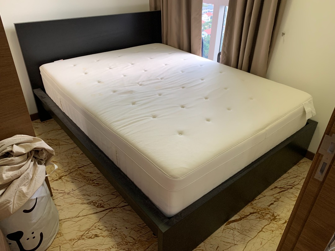ikea queen bed mattress hesstun