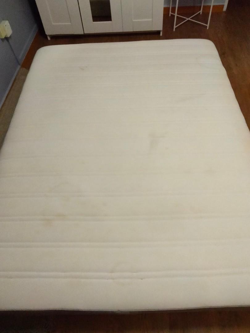 Ikea mattress Queen Size, Furniture & Home Living, Furniture, Bed