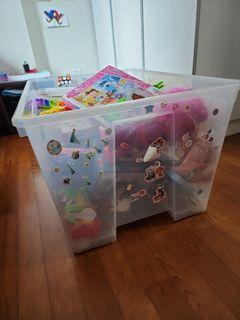 IKEA Storage Box and Organizer Stackable with wheels