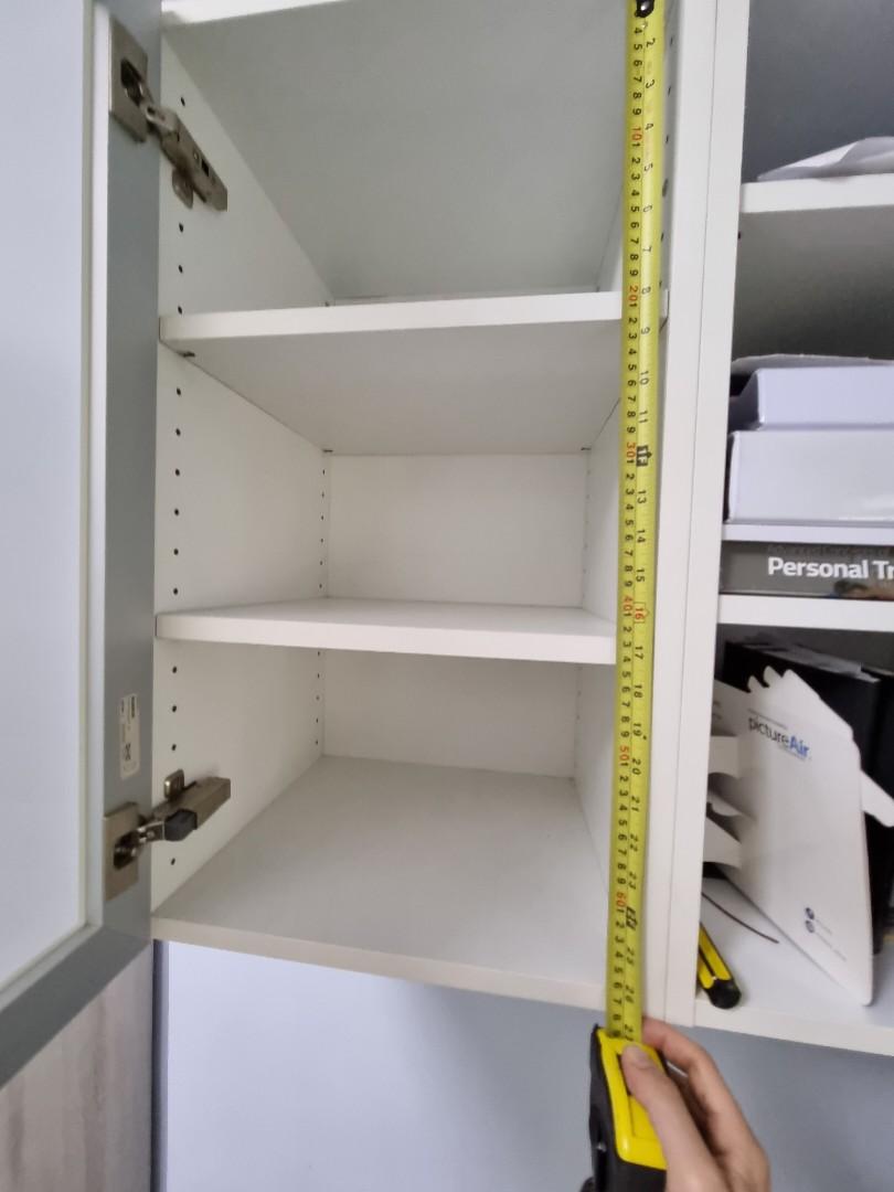 IKEA Wall FAKTUM with frosted soft close door RUBRIK