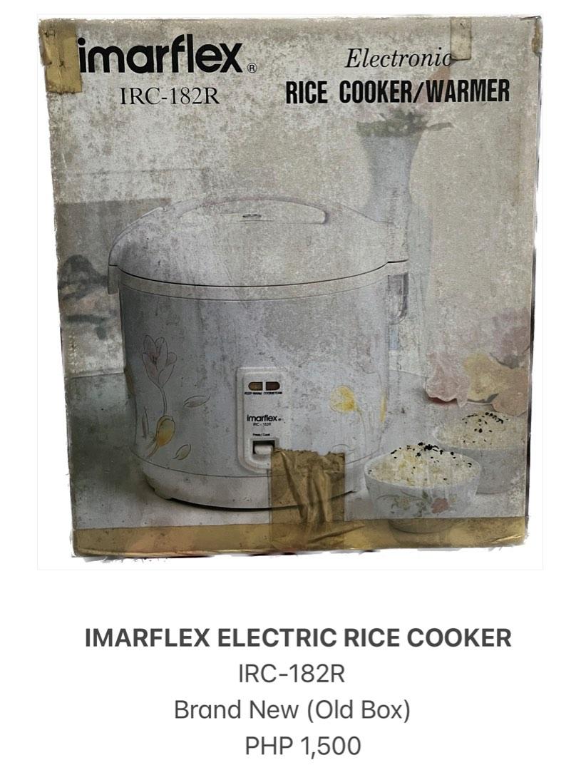 IMARFLEX RICE COOKER, TV & Home Appliances, Kitchen Appliances, Cookers