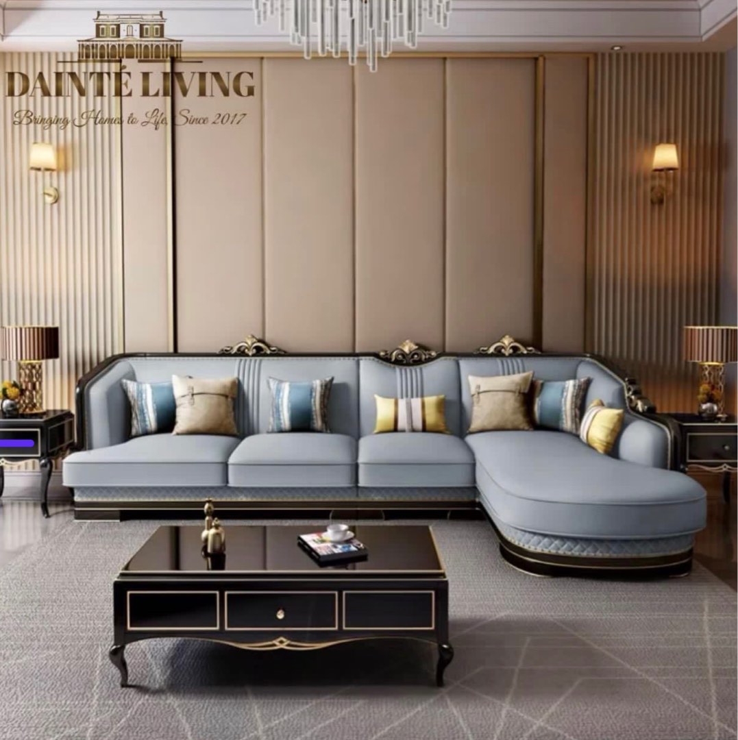 JACQUE Victorian L-Shape Sectional Sofa | Bespoke, Furniture & Home ...