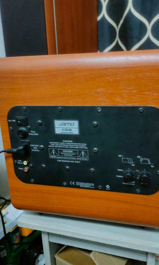 Jamo Subwoofer E3Sub, Audio, Soundbars, Speakers & Amplifiers on Carousell
