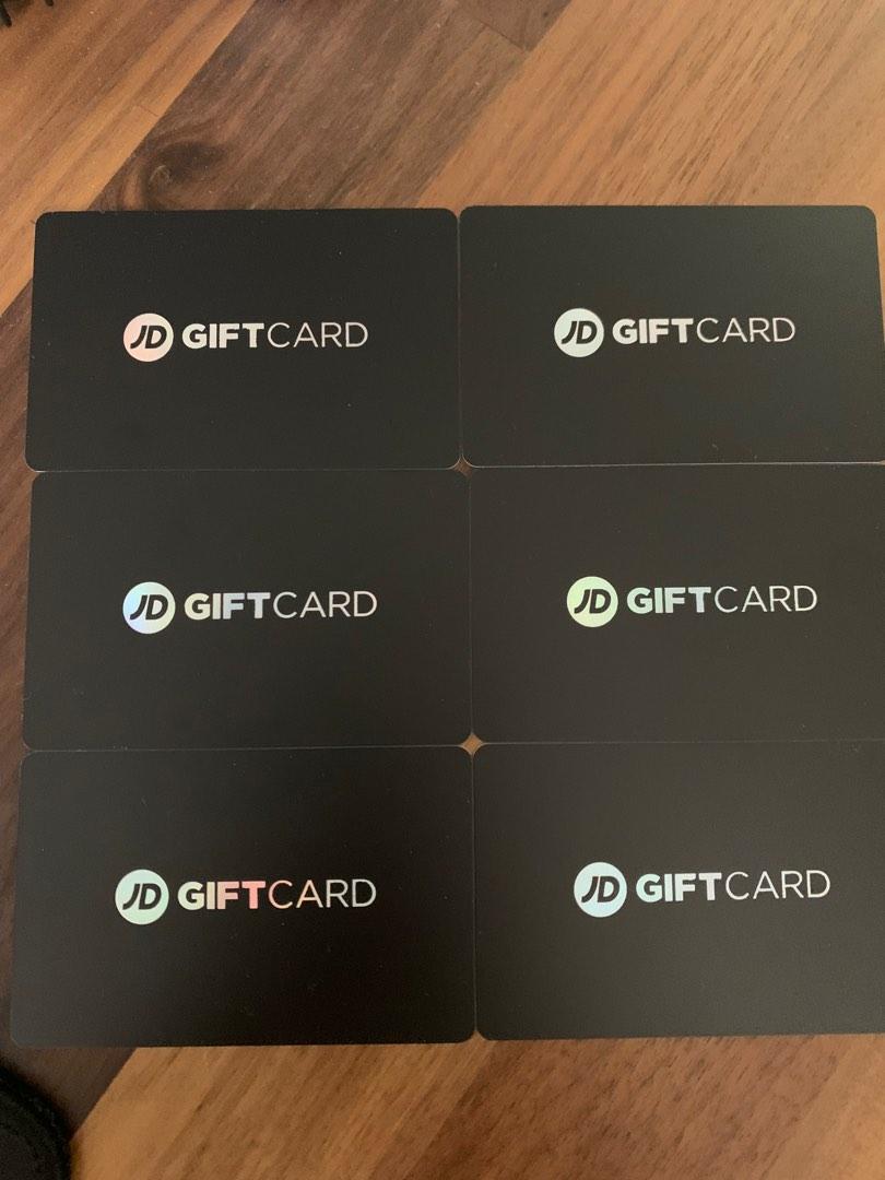 JD Sports GIFT CARD 50 x 6 Valid till 24 July 2023, Tickets