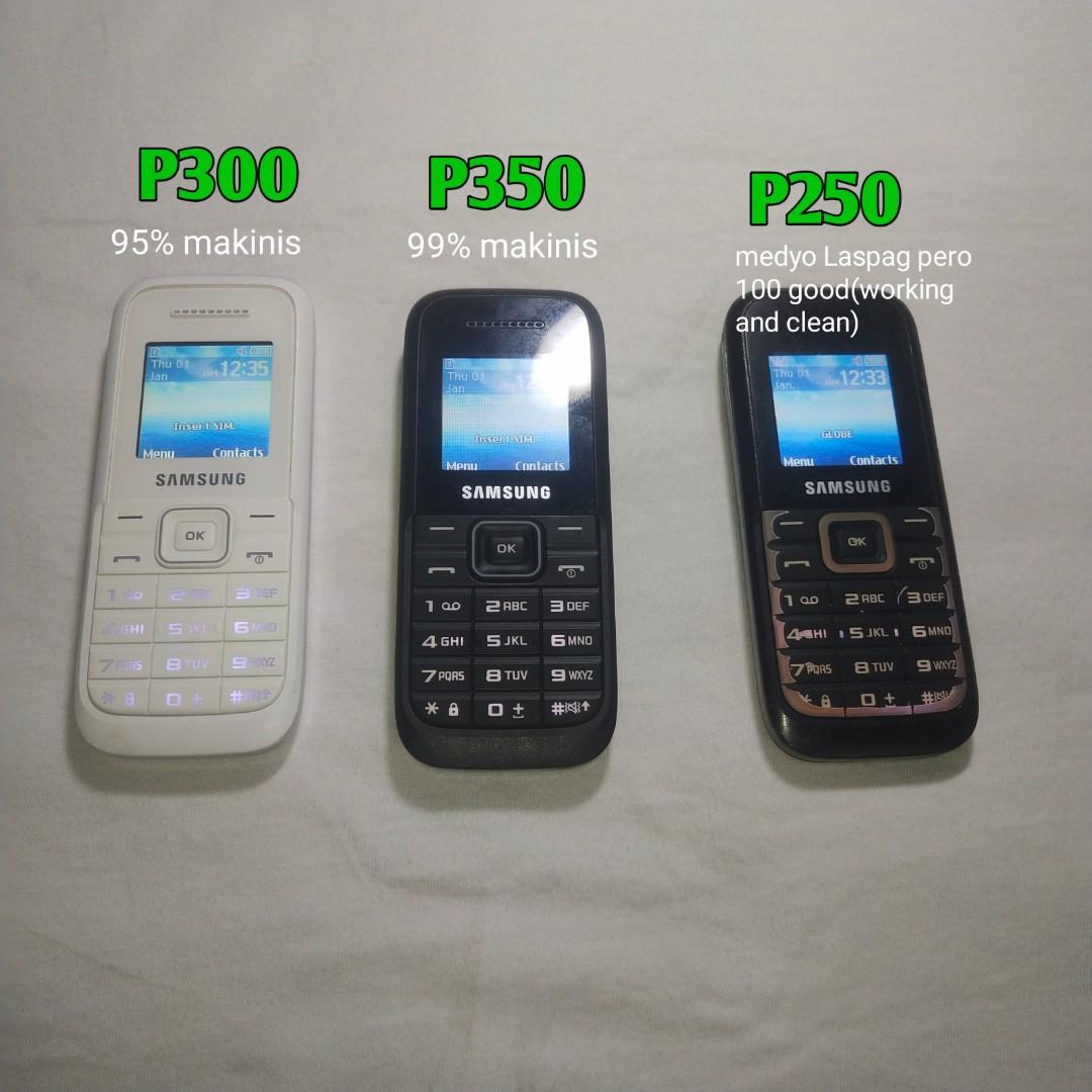 Keypad phone - Samsung SM-B105E (Category: Early Generation Mobile Phones) located in Rodriguez. Submitted by aim4c (Listing ID 1185467052, Image 1). Description: please see pictures for its price lahat po yan in good condition and 100% no issue 📌good for E-loading 📌good for call and text (napakalinaw sa tawag at malalambot ang keypad) 📌good for backup phone for contacts 📌4-6 days battery life meet up areas(if pwede ka meet up add ka nalang P