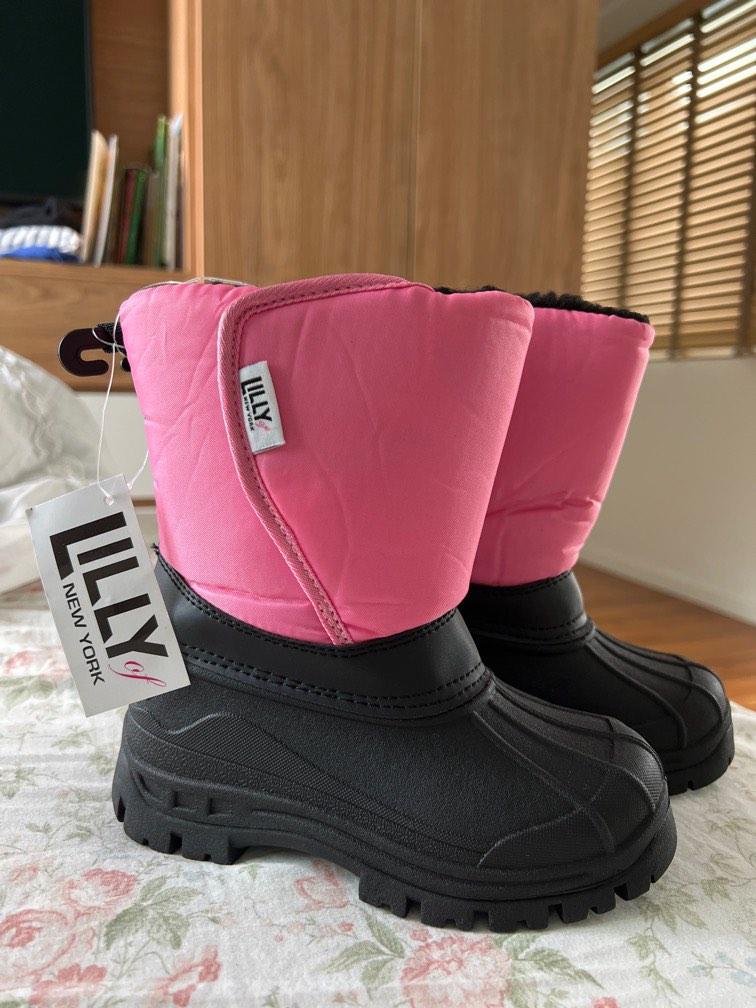 Kids Winter Snow Boots US size 9 3yo