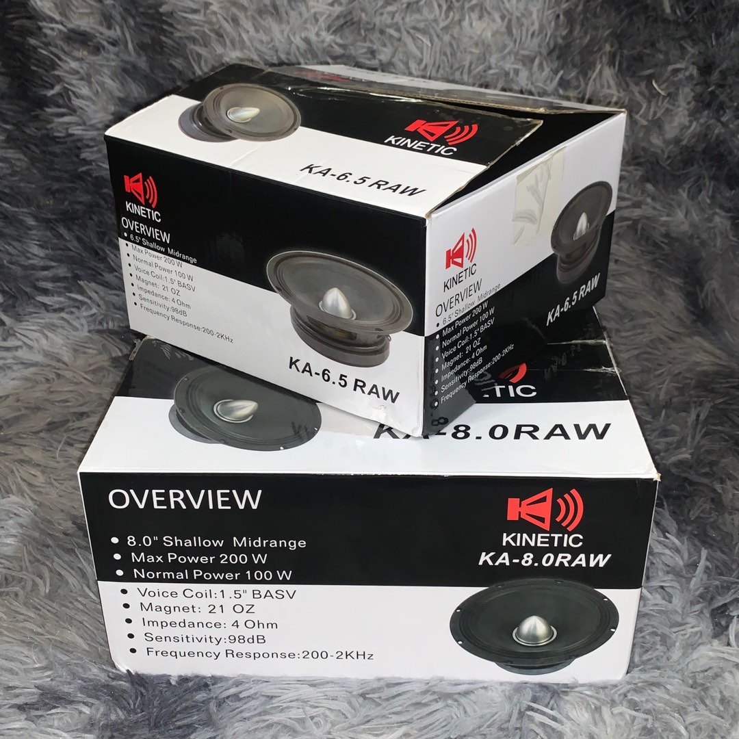 6.5" and 8" Raw Driver Speaker, Audio, Soundbars, Speakers