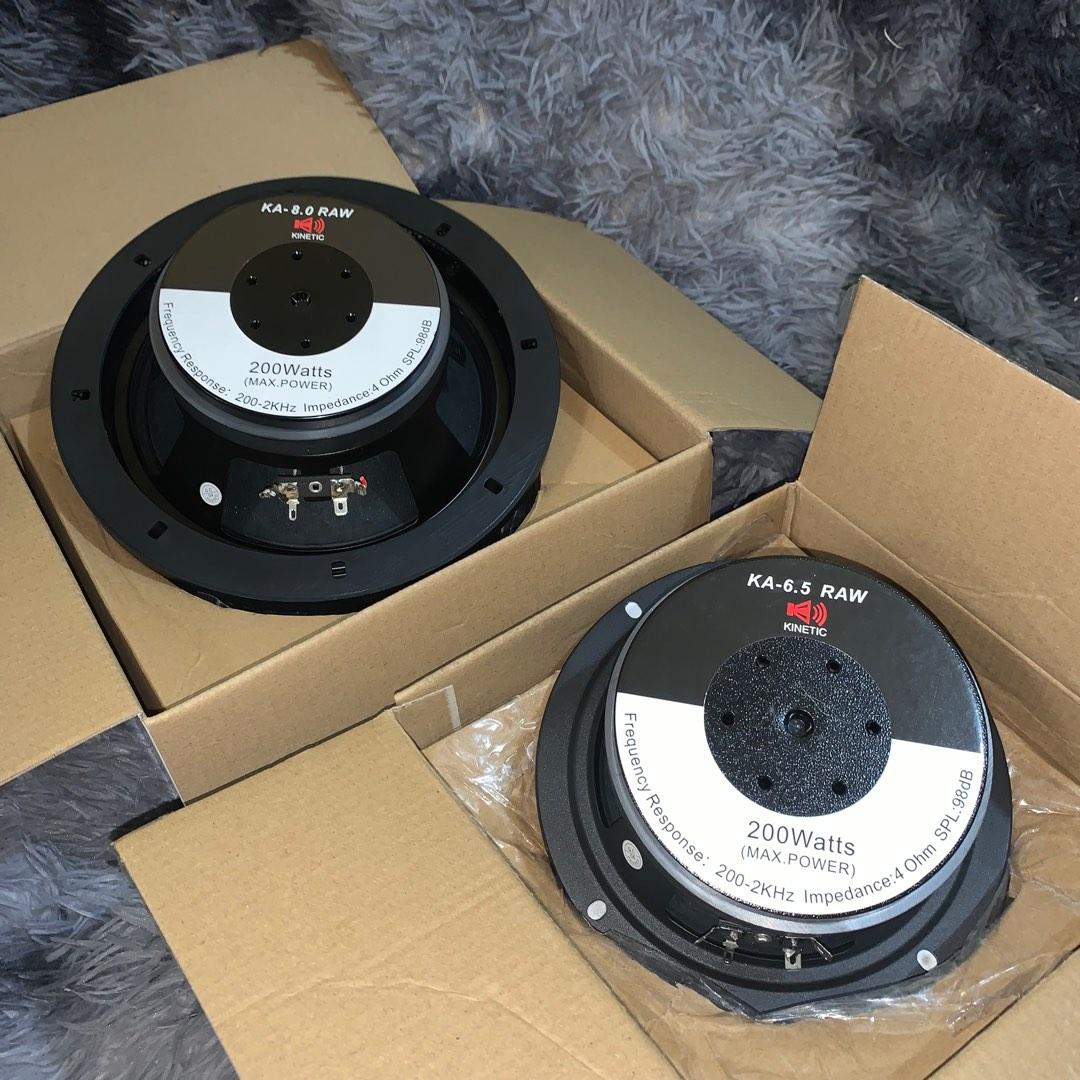 6.5" and 8" Raw Driver Speaker, Audio, Soundbars, Speakers