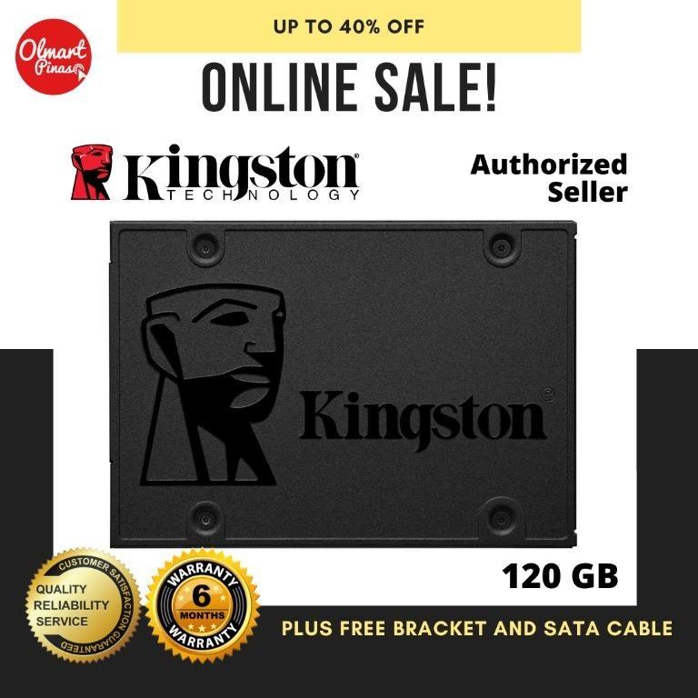 Kingston Solid State Drive SSD 120 GB A400 2.5 SATA REV. 3.0 2017 ...