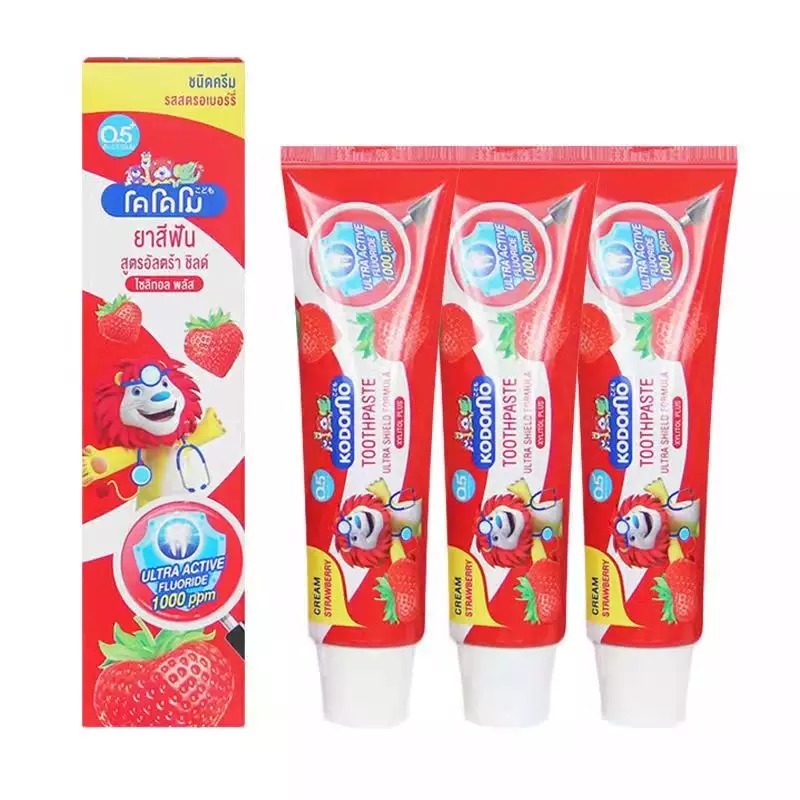 Kodomo Baby Toothpaste Ultra Shield Formula for Baby and Kids Cream 40g