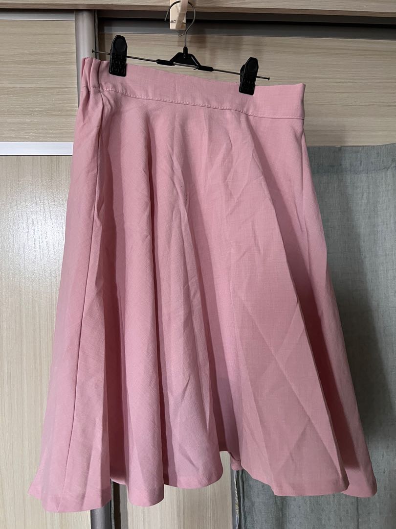 Korean flare Skirt5, Women's Fashion, Bottoms, Skirts on Carousell