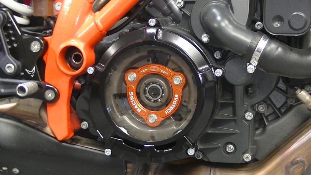 Ktm duke 390 top clear clutch cover
