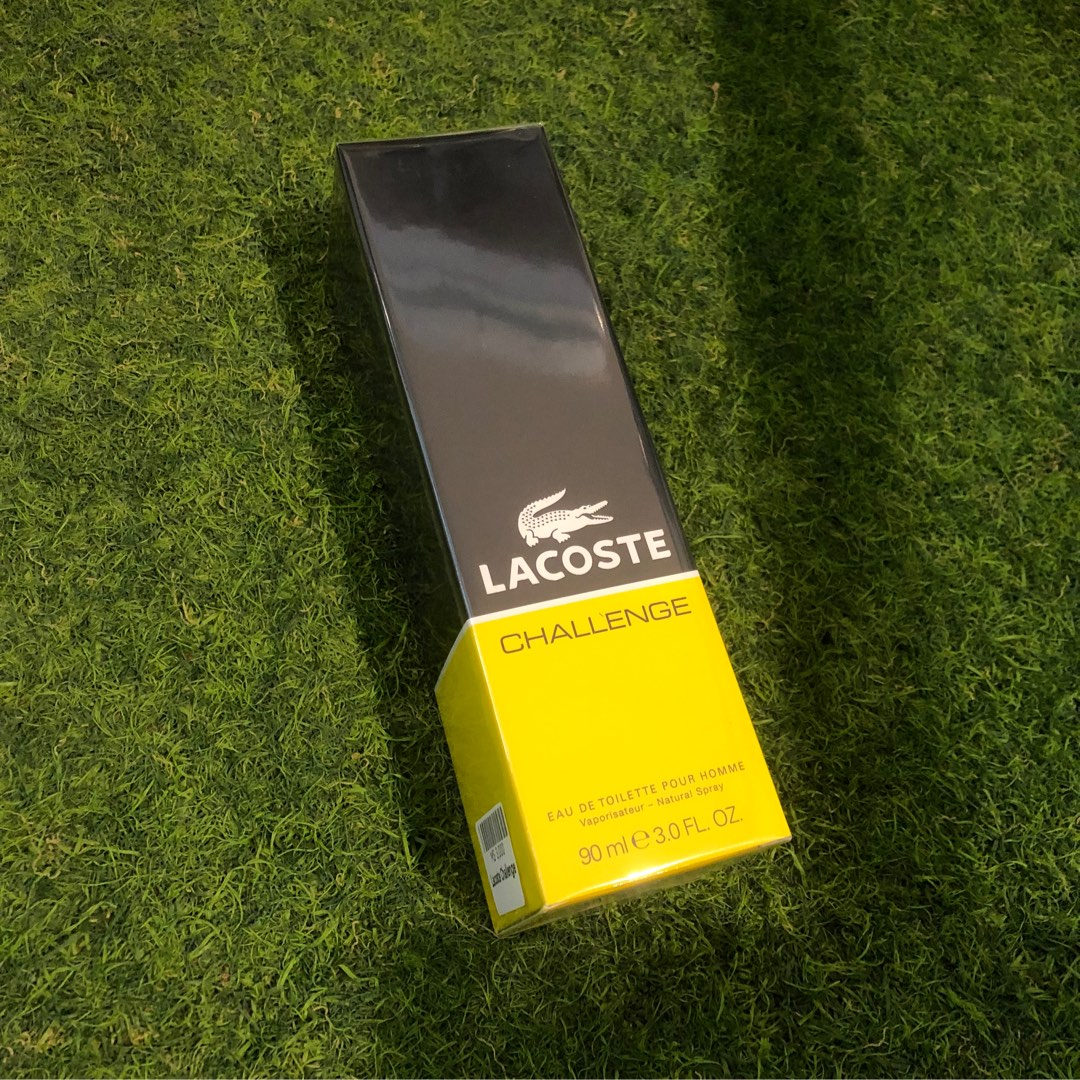 Lacoste Challenge for Men 100ML ORIGINAL ONHAND, Beauty & Personal Care, Fragrance & Deodorants