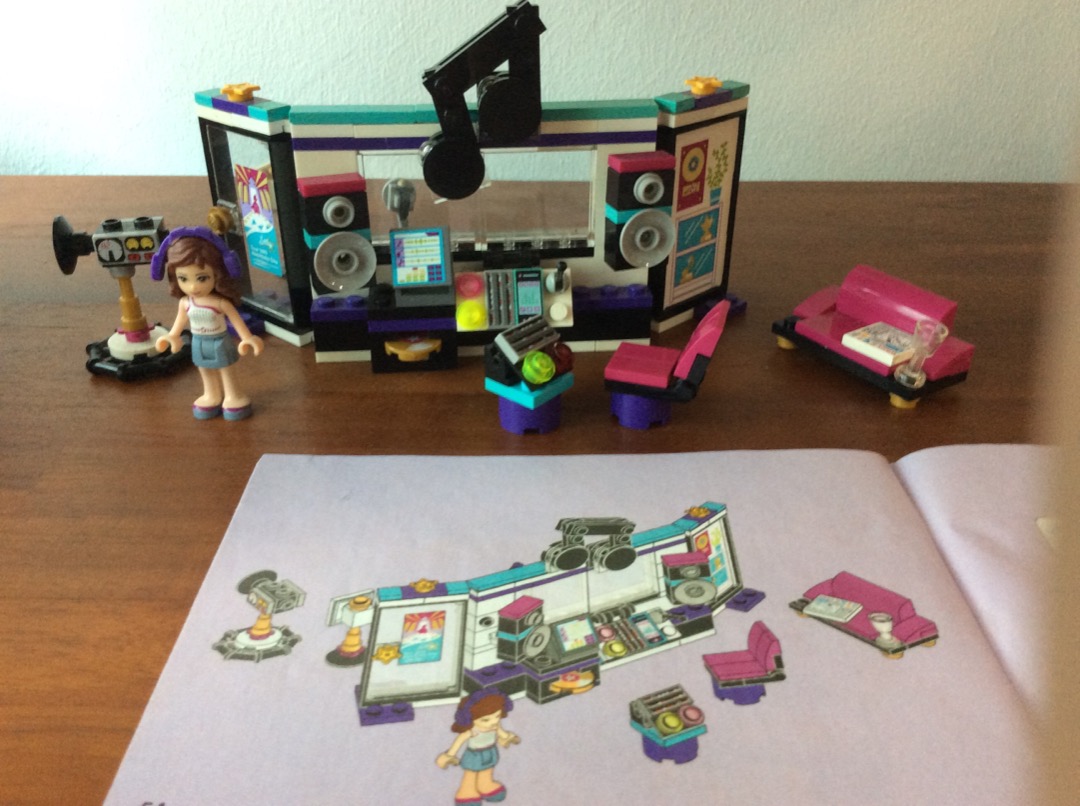 LEGO Friends 41103 Pop Star Recording Studio Building Kit Olivia