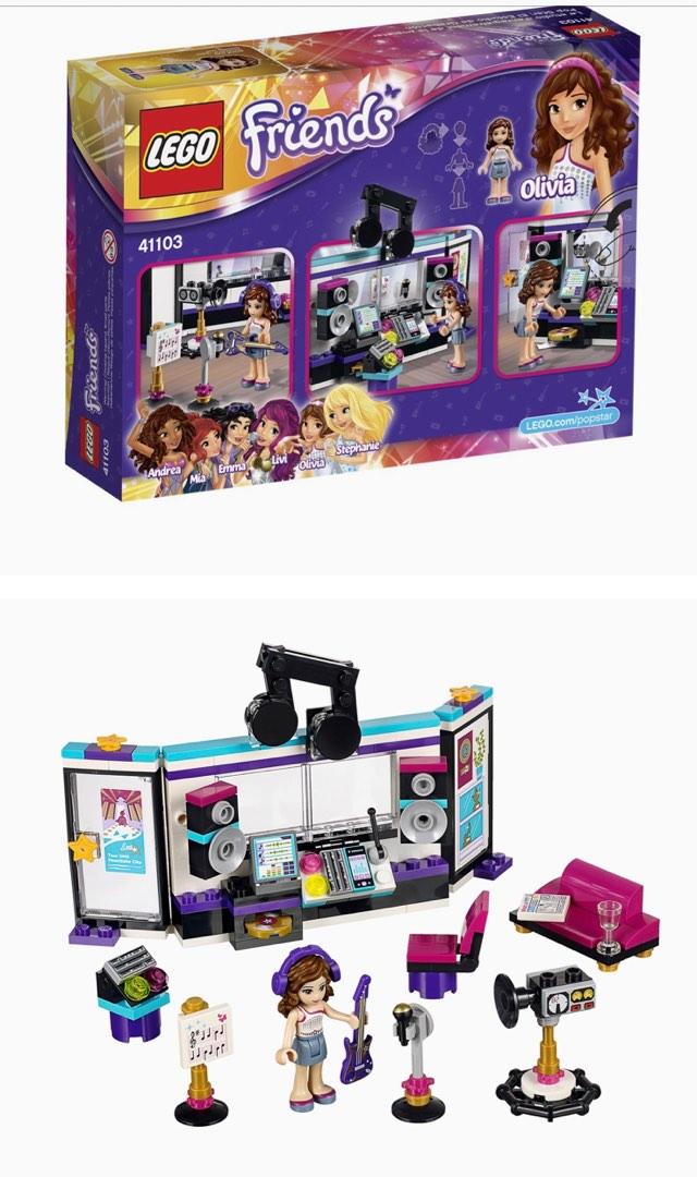LEGO Friends 41103 Pop Star Recording Studio Building Kit Olivia