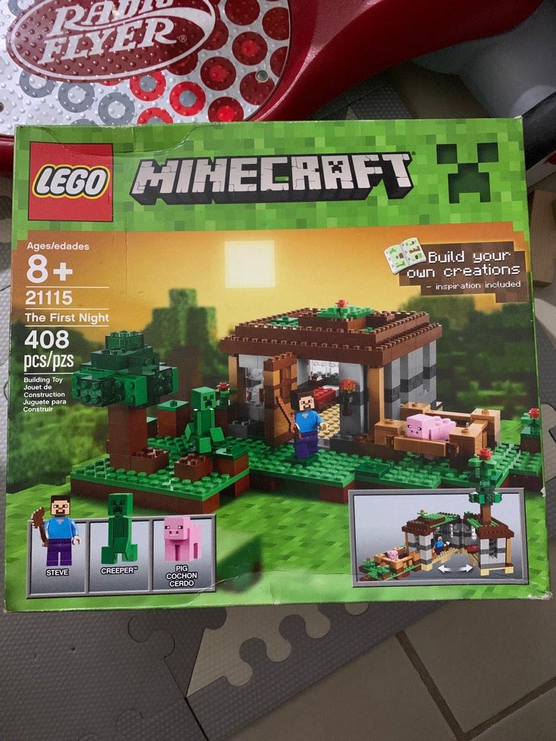 Lego Minecraft 21115 The First Night, Hobbies & Toys, Toys & Games on Carousell
