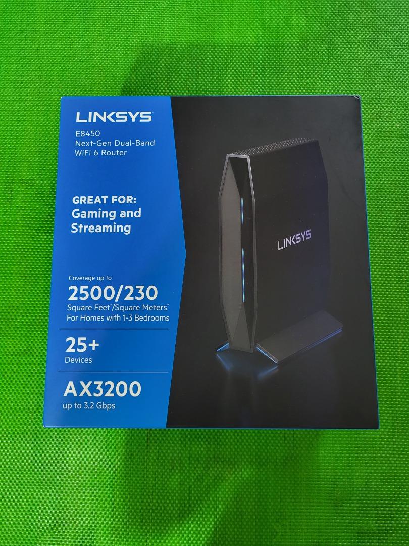 Linksys E8450 router, 電腦＆科技, 電腦周邊及配件, Wifi及上網相關產品 Carousell