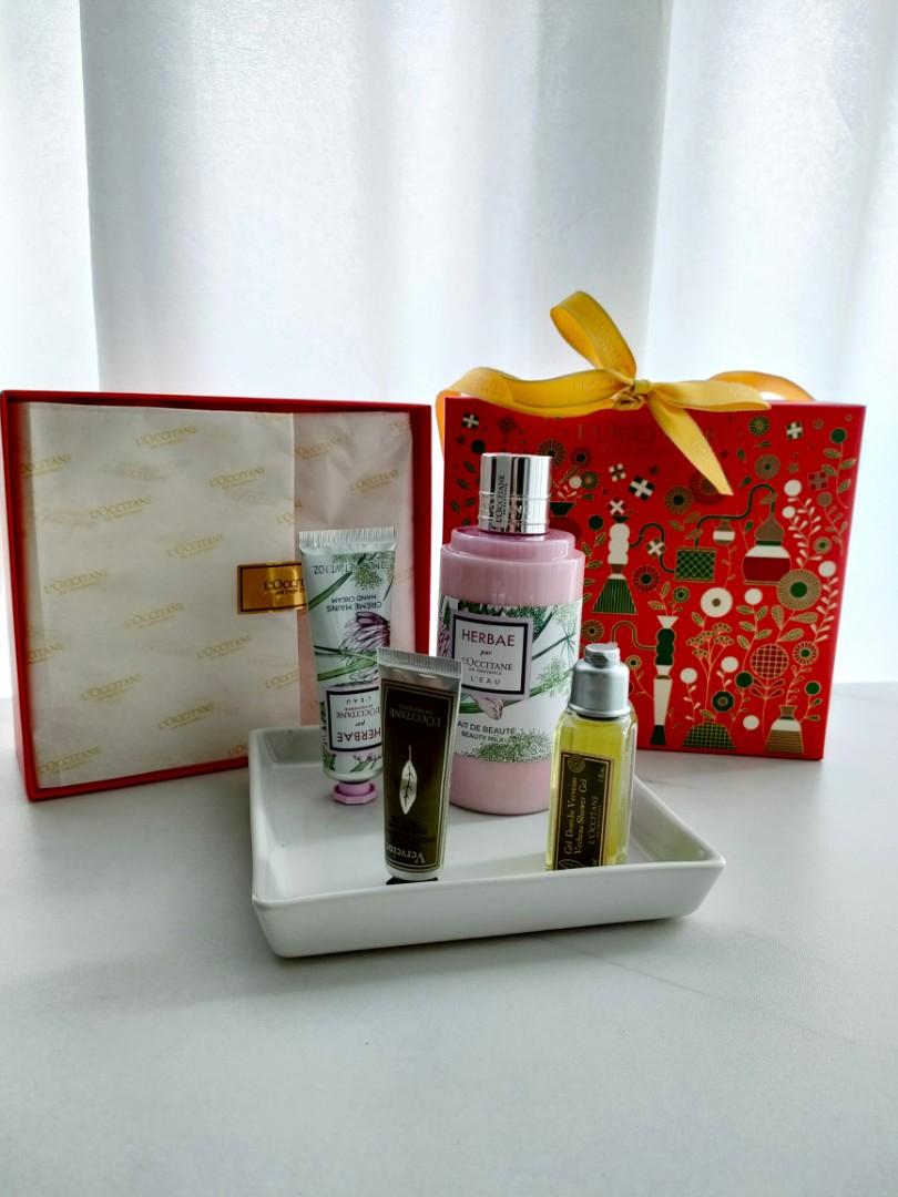 Loccitane Set, Beauty & Personal Care, Bath & Body, Body Care on Carousell