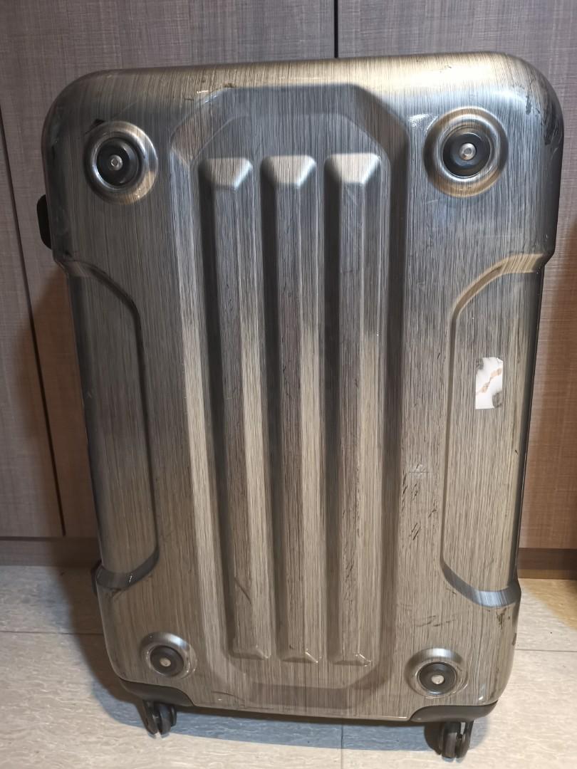 Lojel Large silver luggage bag, Hobbies & Toys, Travel, Luggage on