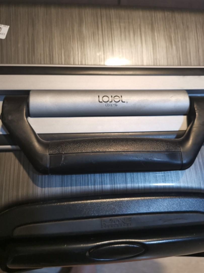 Lojel Large silver luggage bag, Hobbies & Toys, Travel, Luggage on