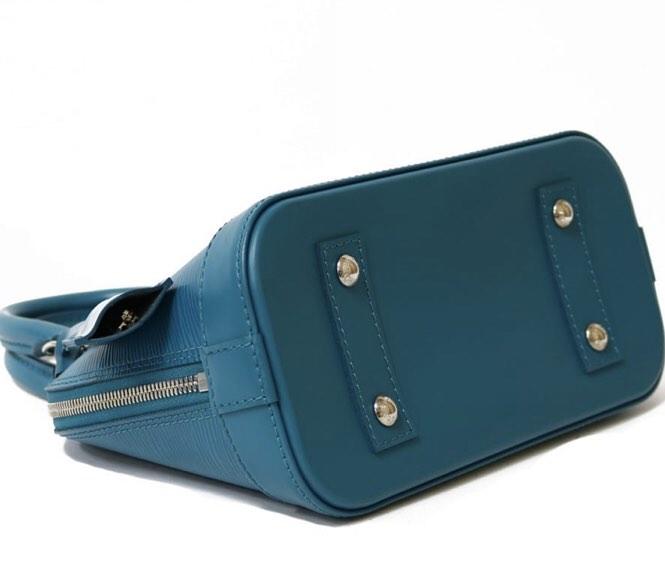 Louis Vuitton Cyan Epi Leather Alma BB Bag – FRNĆH