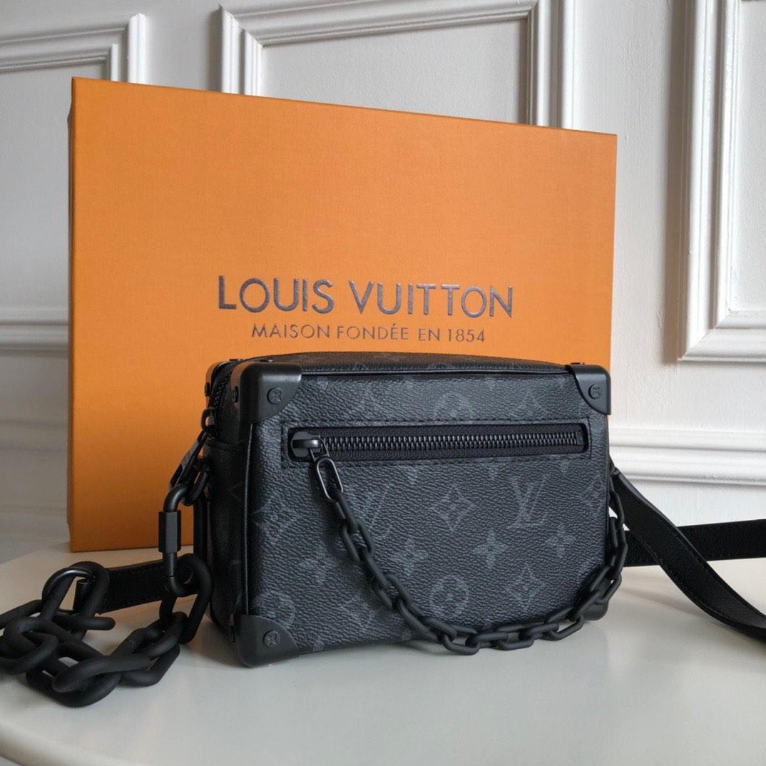 Louis Vuitton Mini Soft Trunk Monogram Brown/Orange for Men