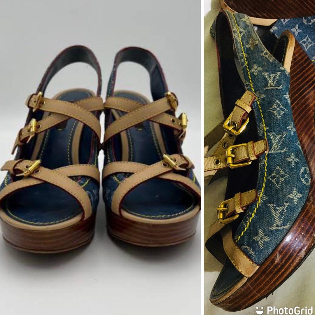 wedges louis vuitton