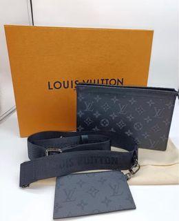 Louis Vuitton Alpha Clutch Men Satellite Cruise2019, Luxury, Bags & Wallets  on Carousell