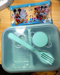 Lunchbox spoon and fork with free pouch