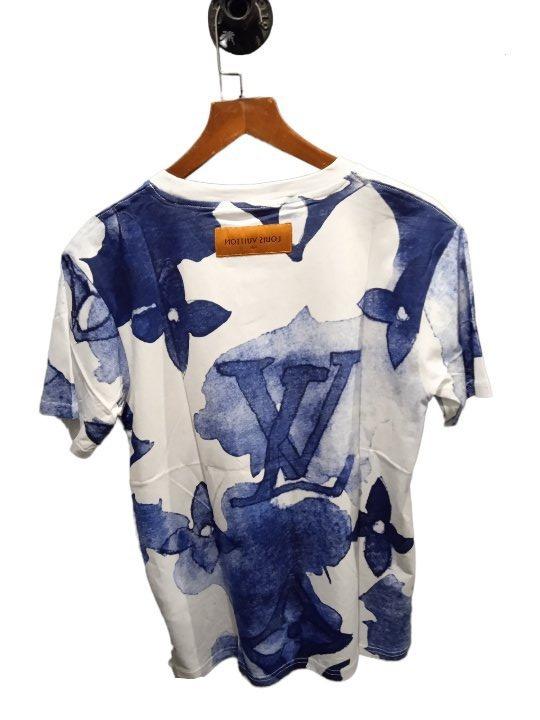 LV watercolor giant monogram tee, Men's Fashion, Tops & Sets, Tshirts &  Polo Shirts on Carousell