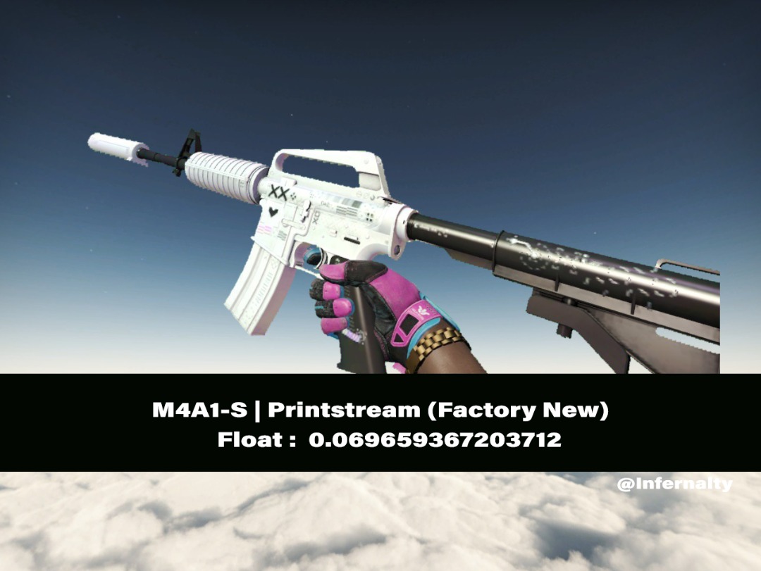 M4A1-S Printstream FN CSGO SKINS KNIVES, Video Gaming, Gaming ...