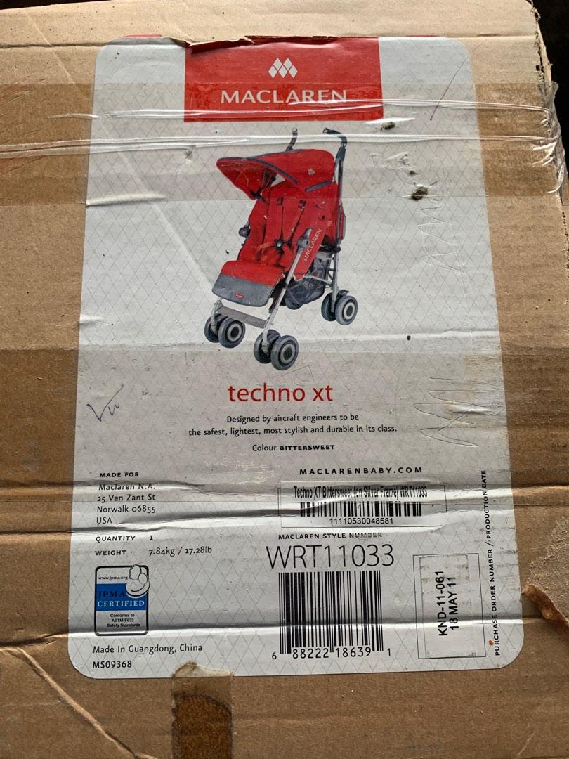 Maclaren Techno XT Stroller Full Set