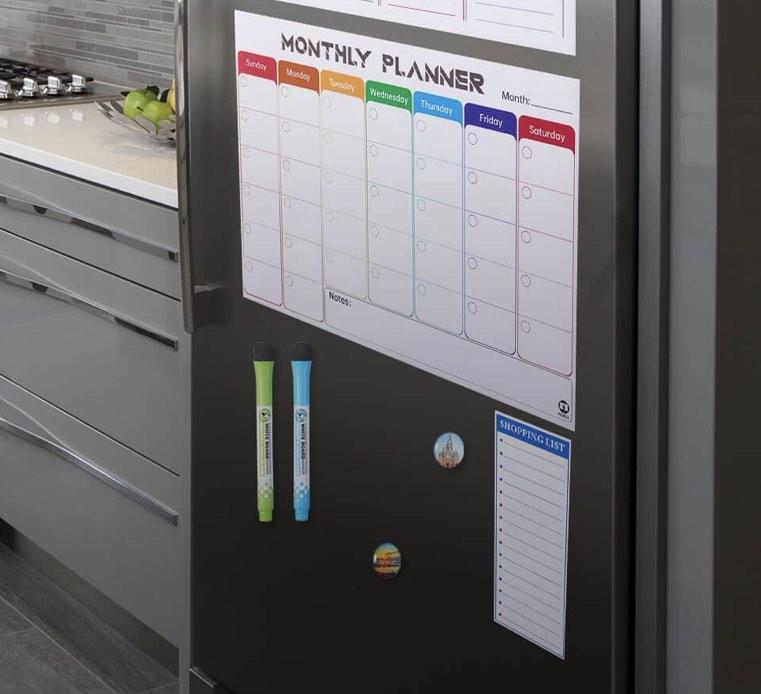 Fridge Planner Whiteboard Monthly Message