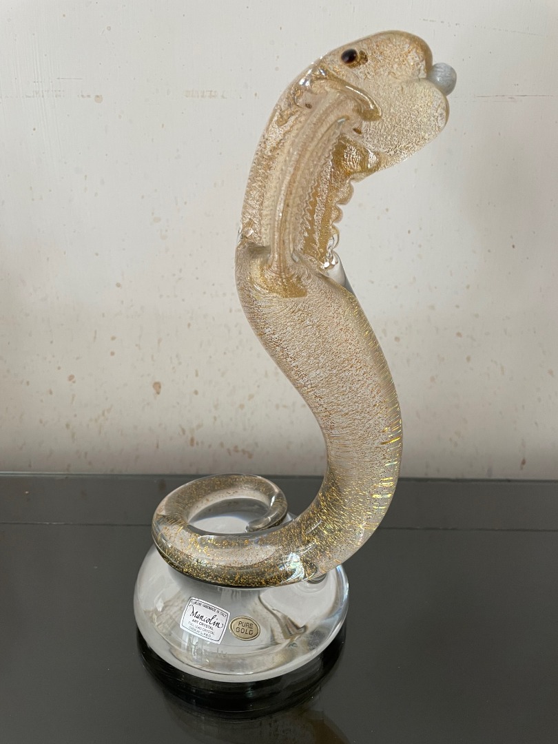 MaRcolinマルコリンART CRYSTAL 鳥ハンドメイドスウェーデン