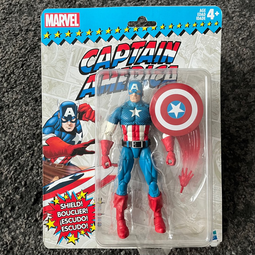 Marvel Legends Vintage Retro Series 1 Captain America Hobbies
