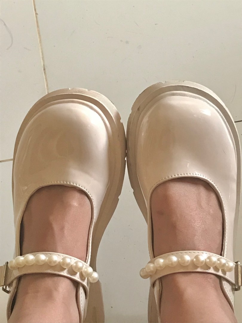 ANDANINES - Mary Jane Shoe - White